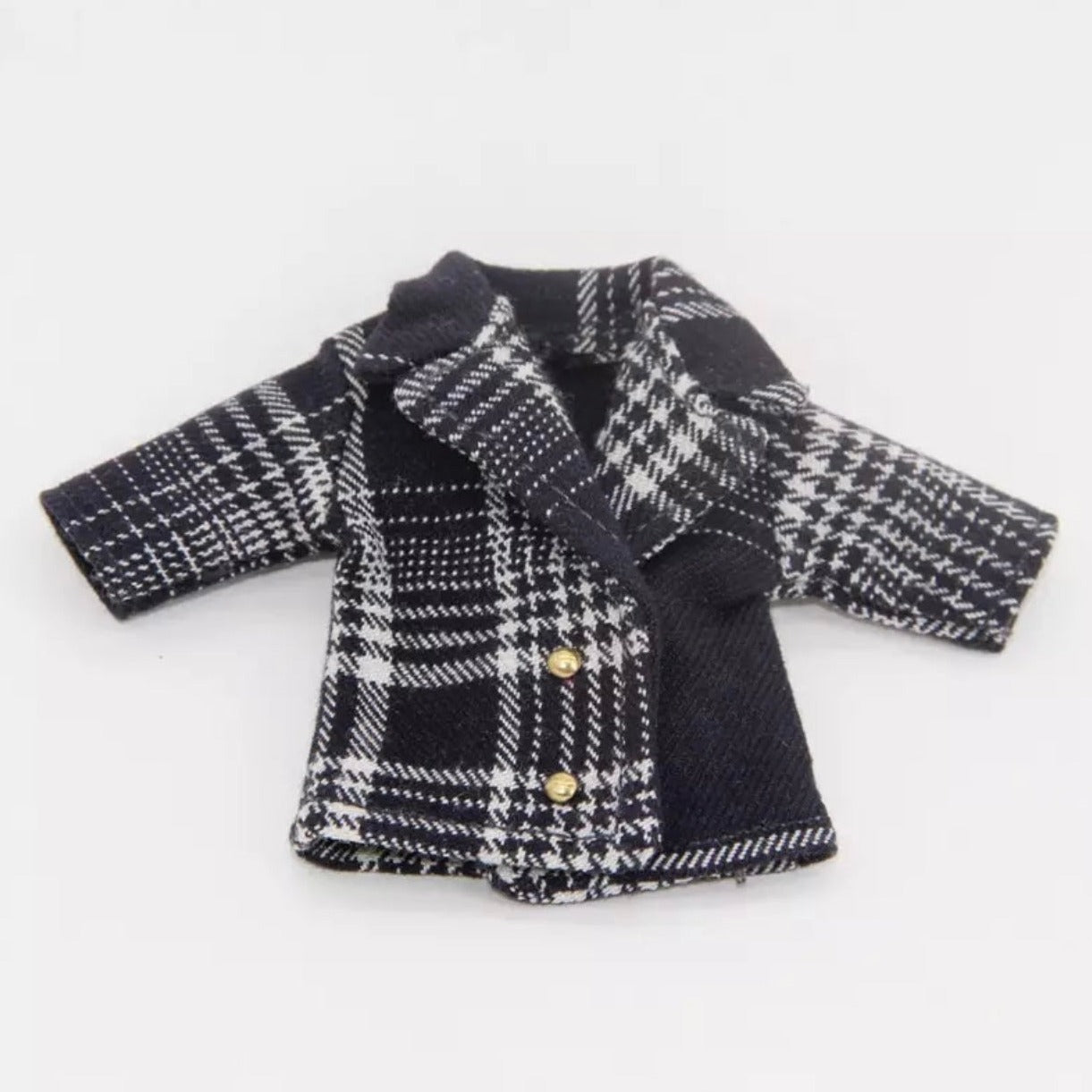 1/12ドール用 チェックコート