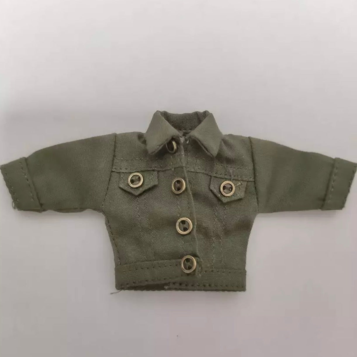 1/12ドール用 デニムジャケット(金ボタン)