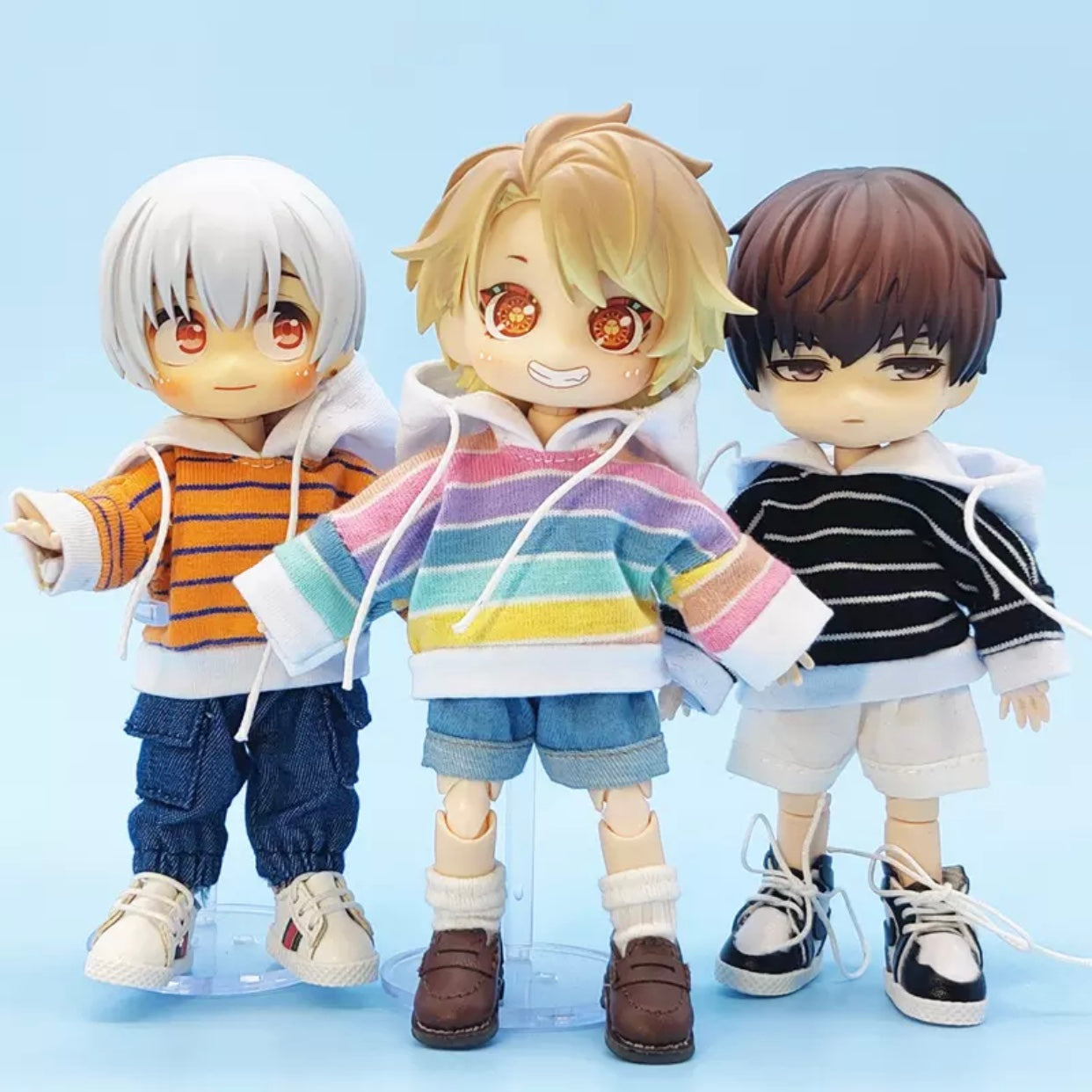 1/12ドール用 ボーダーパーカー