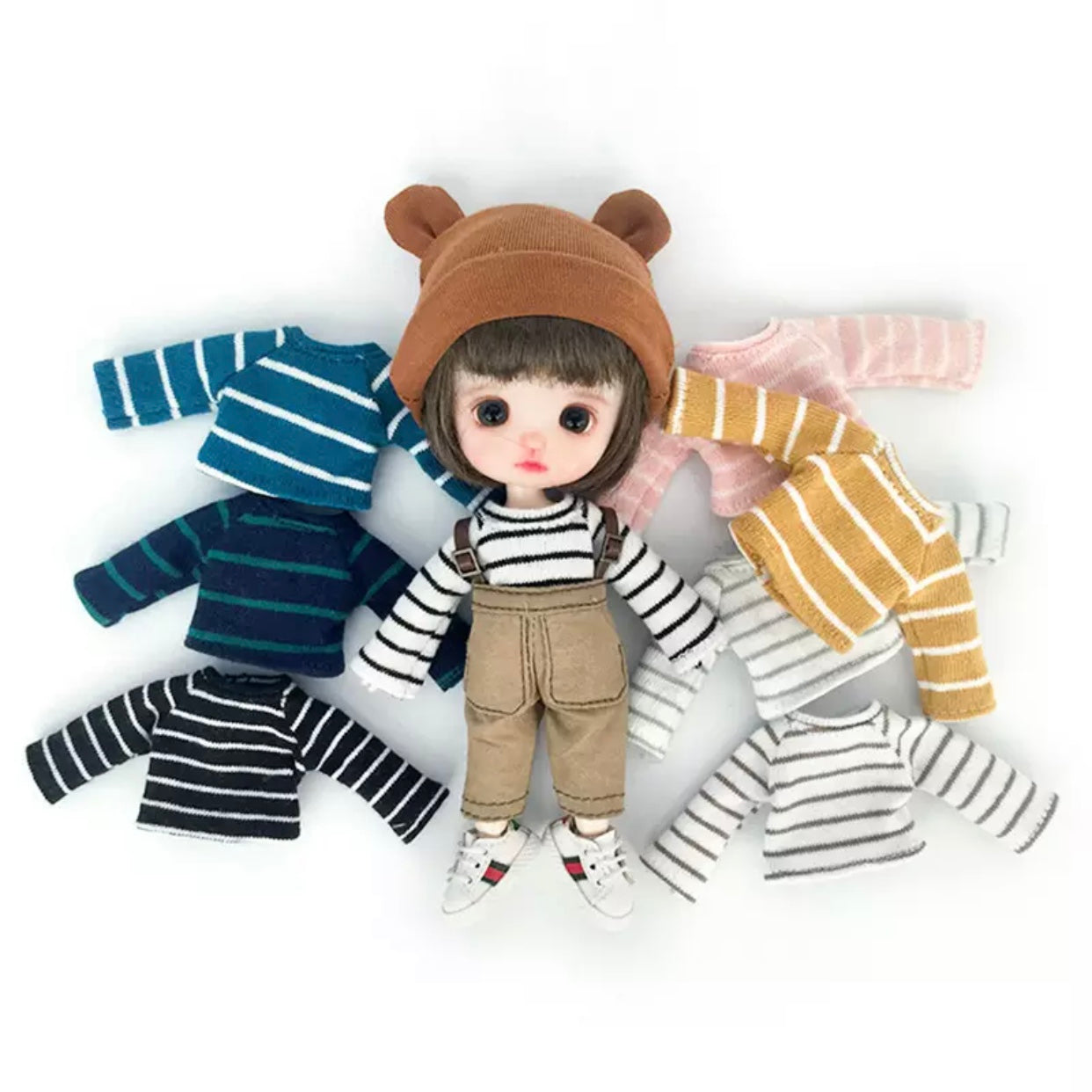 1/12ドール用 ボーダーシャツ