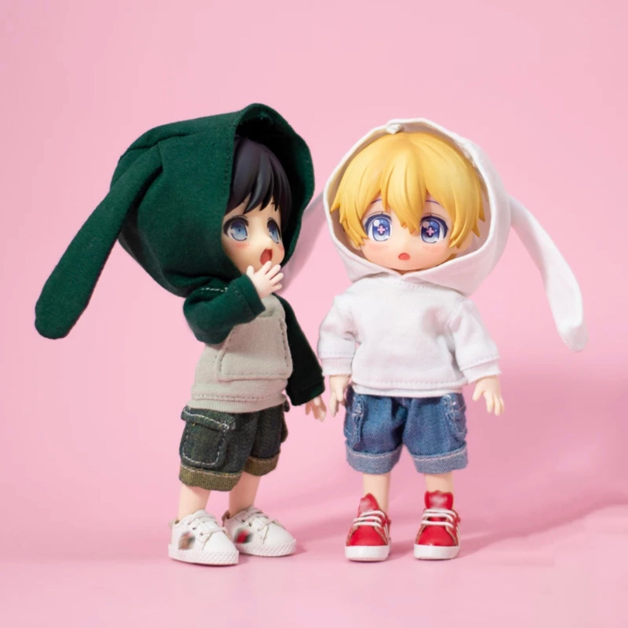 1/12ドール用 うさ耳パーカー