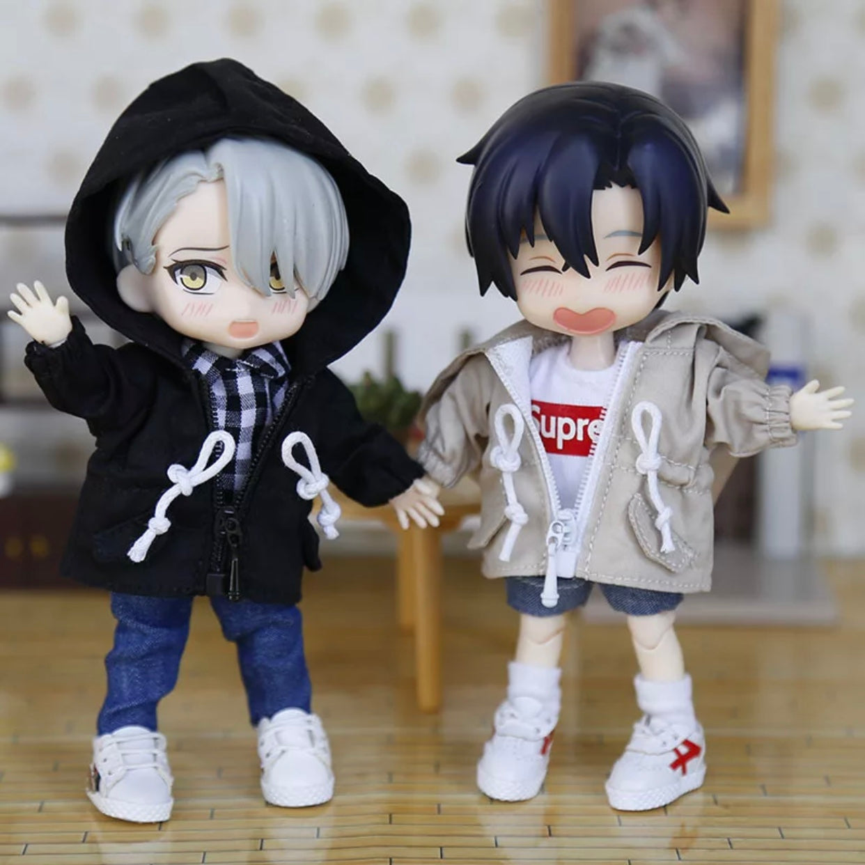 1/12ドール用 ウィンドブレーカーロング丈