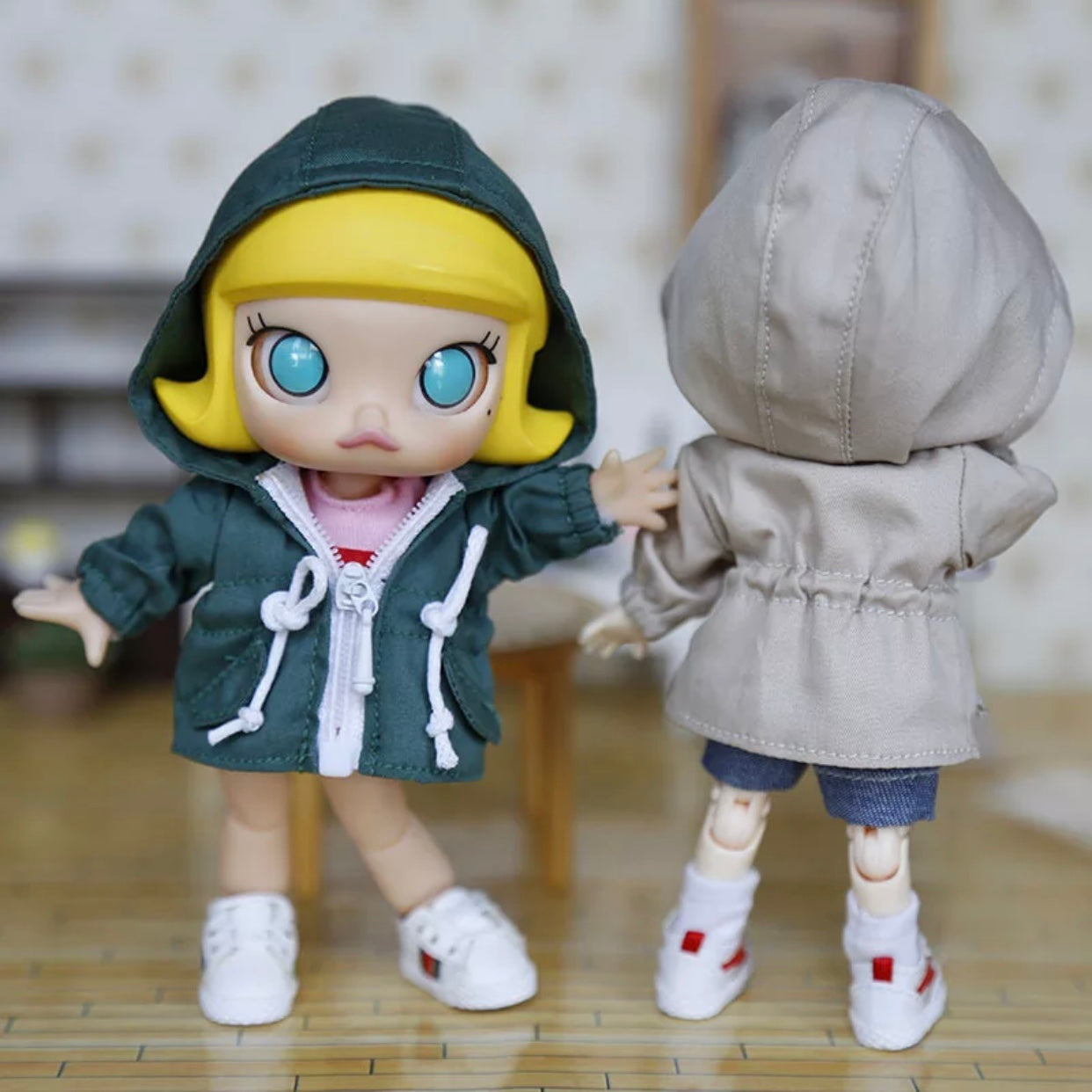 1/12ドール用 ウィンドブレーカーロング丈