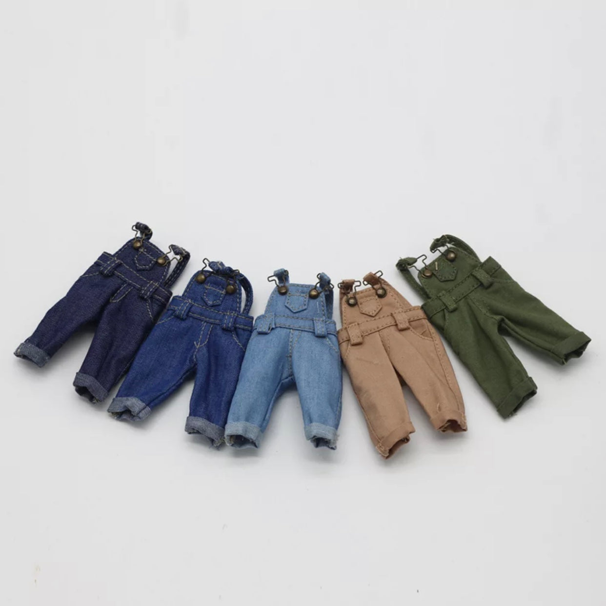 1/12ドール用 オーバーオール ロング丈