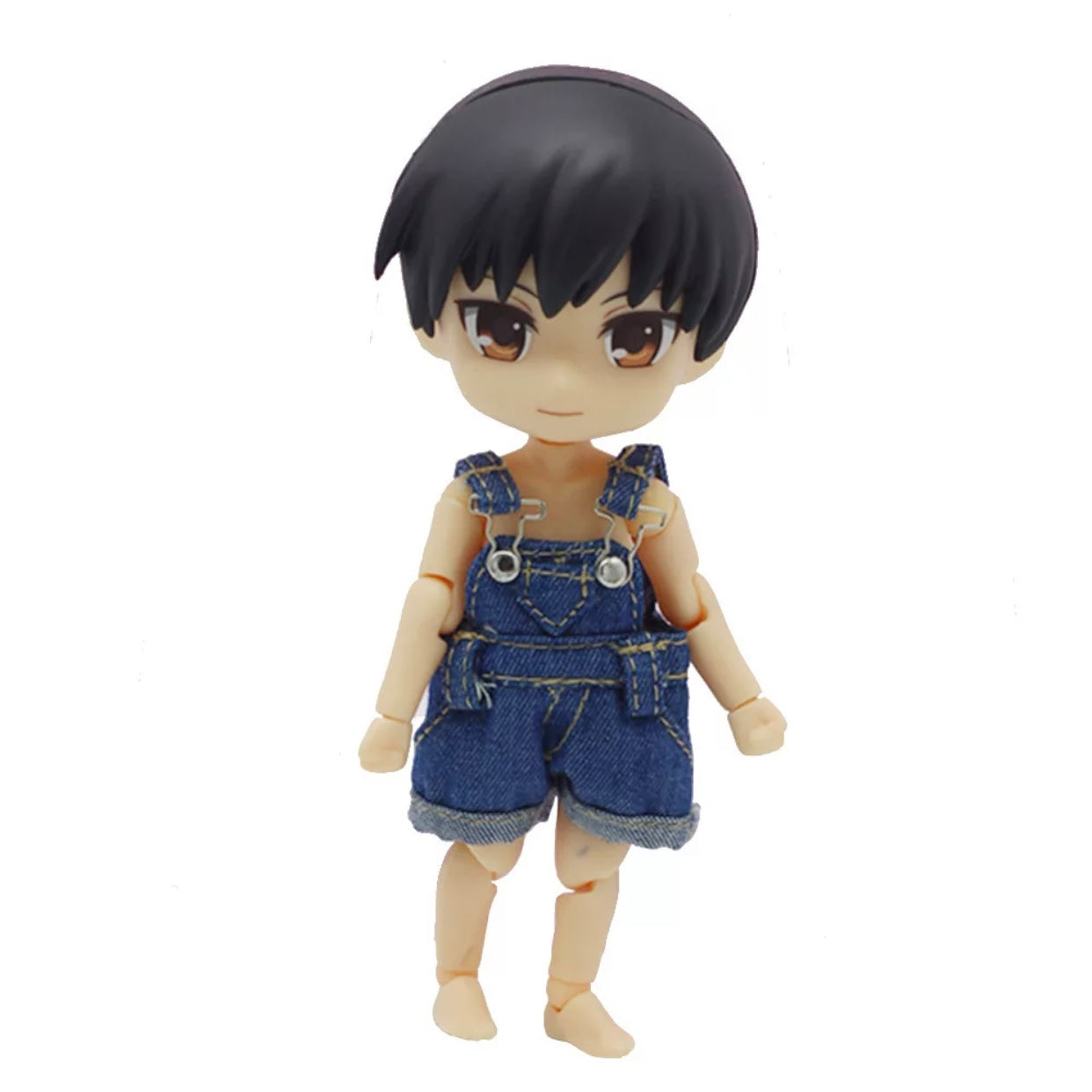 1/12ドール用 オーバーオール ショート丈