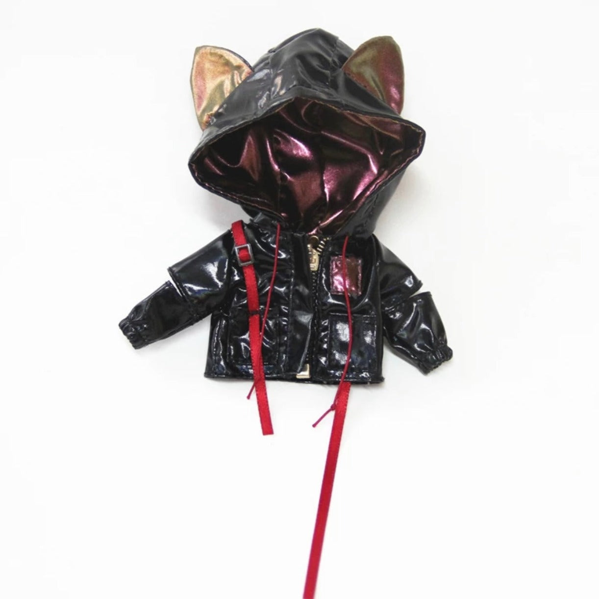 1/12ドール用 メタリック猫耳ジャケット
