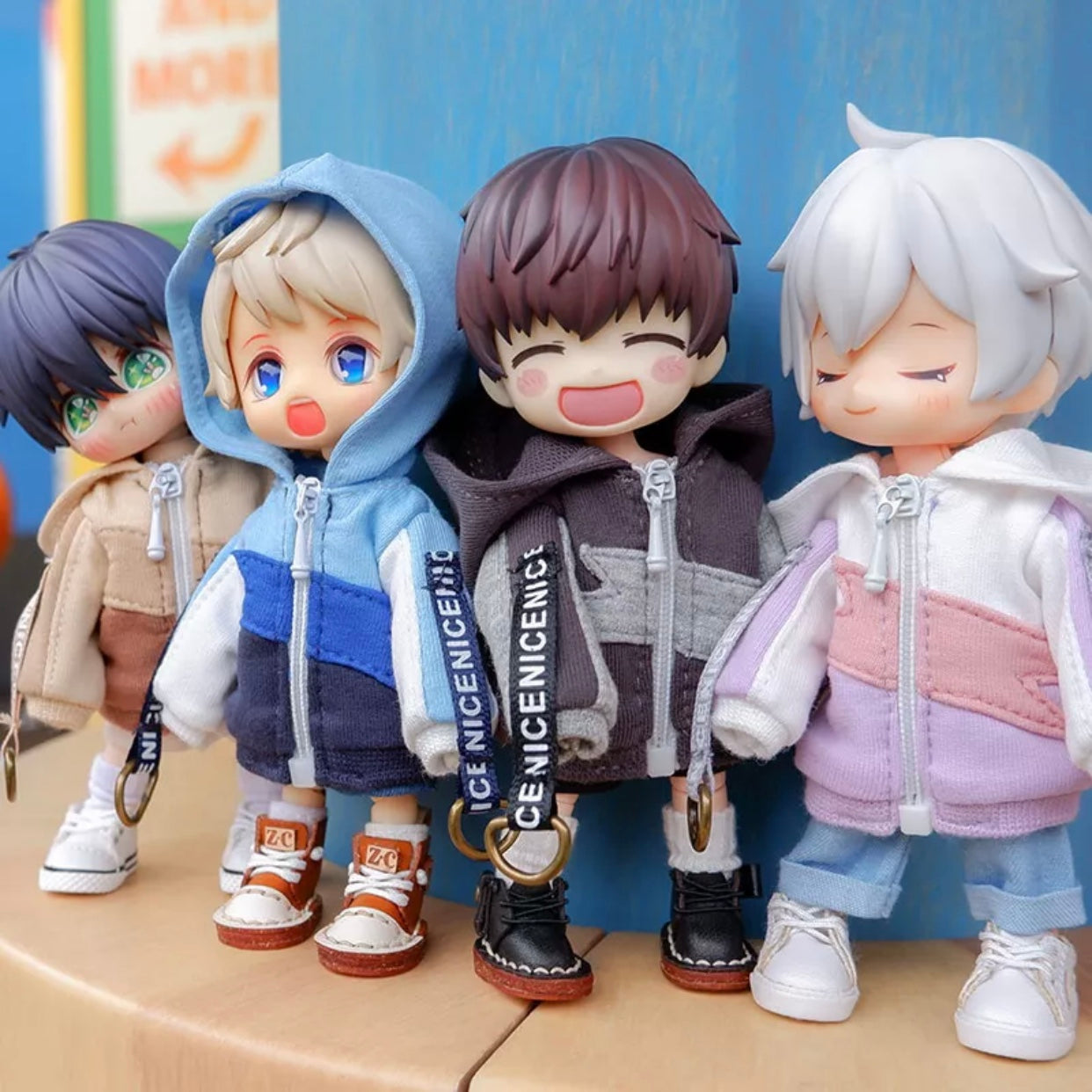 1/12ドール用 オーバーサイズパーカー