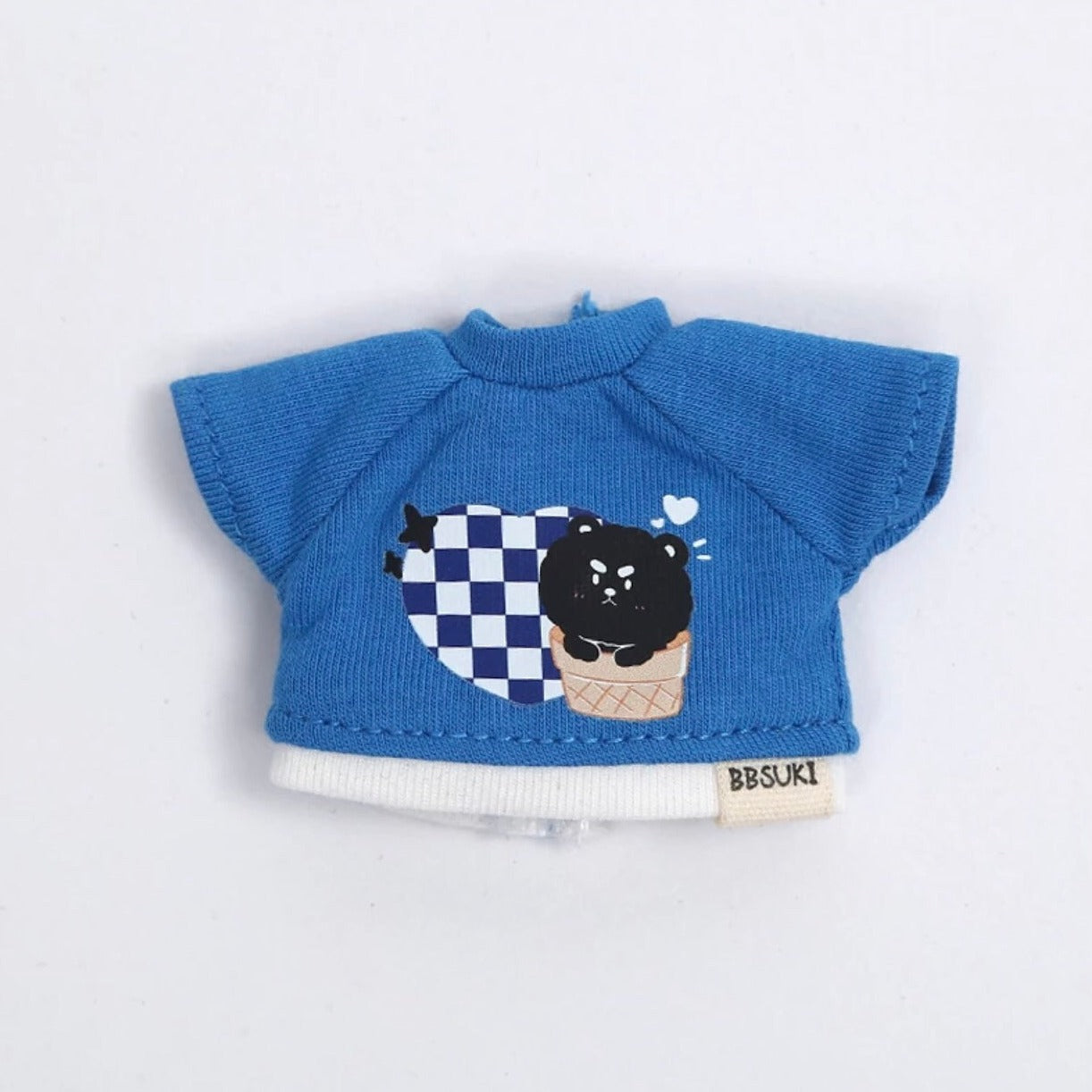 1/12ドール用 アイスクリームベアTシャツ