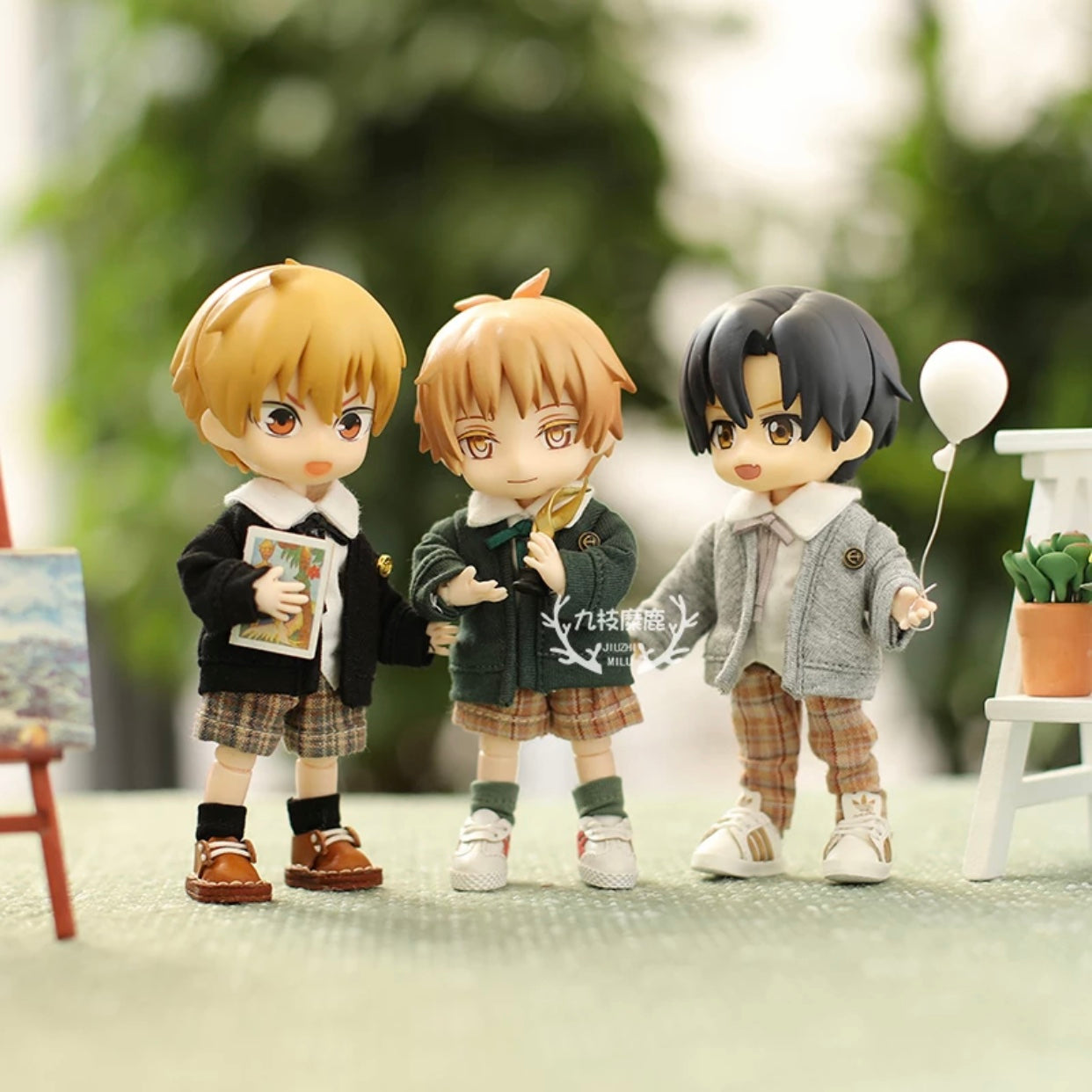 1/12ドール用 チェックパンツ