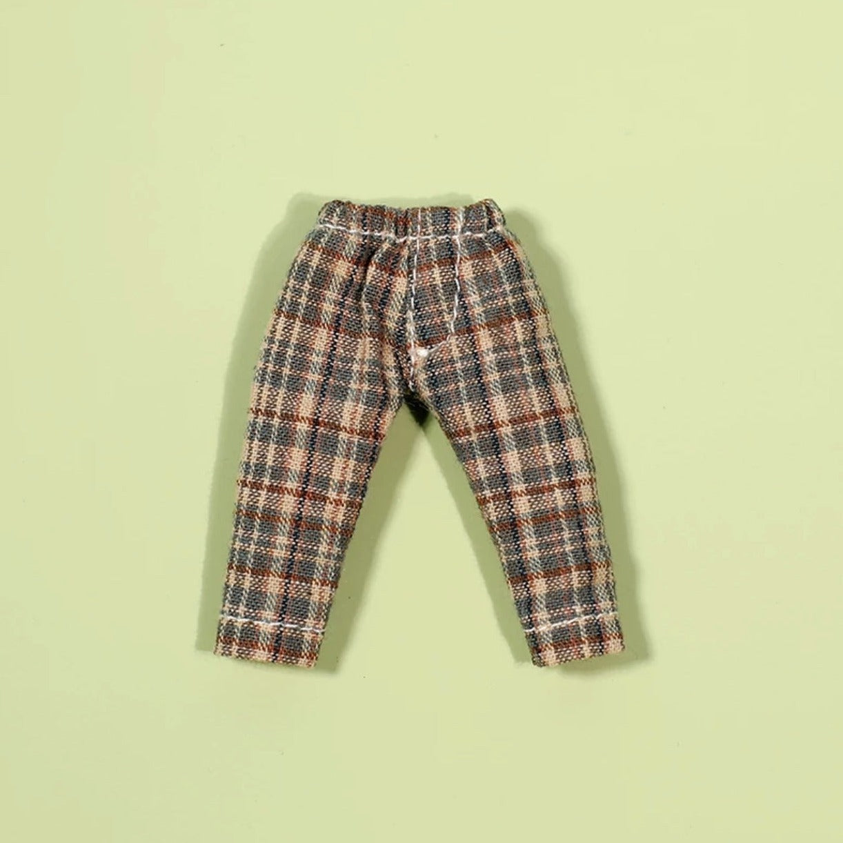 1/12ドール用 チェックパンツ