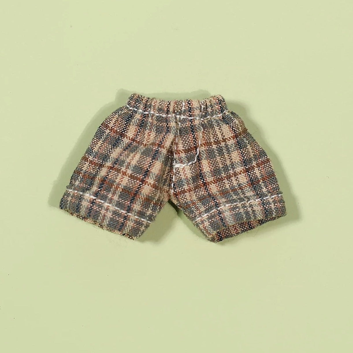 1/12ドール用 チェックショートパンツ