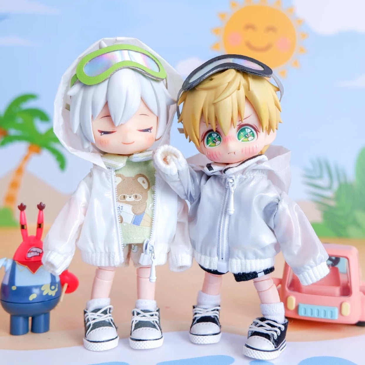 1/12ドール用 パステルサマーパーカー