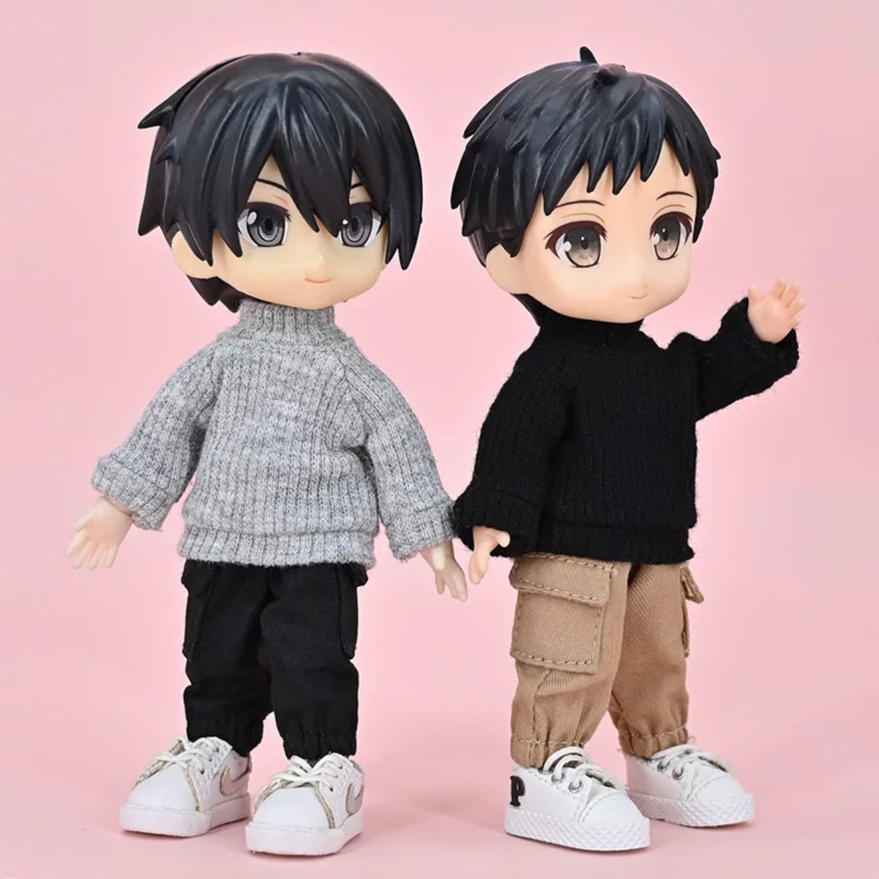 1/12ドール用 ハイネック長袖シャツ