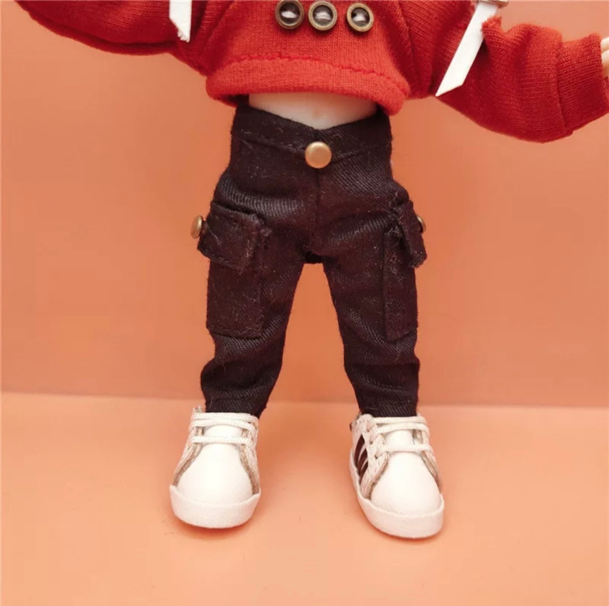 1/12ドール用 バックポケットパンツ