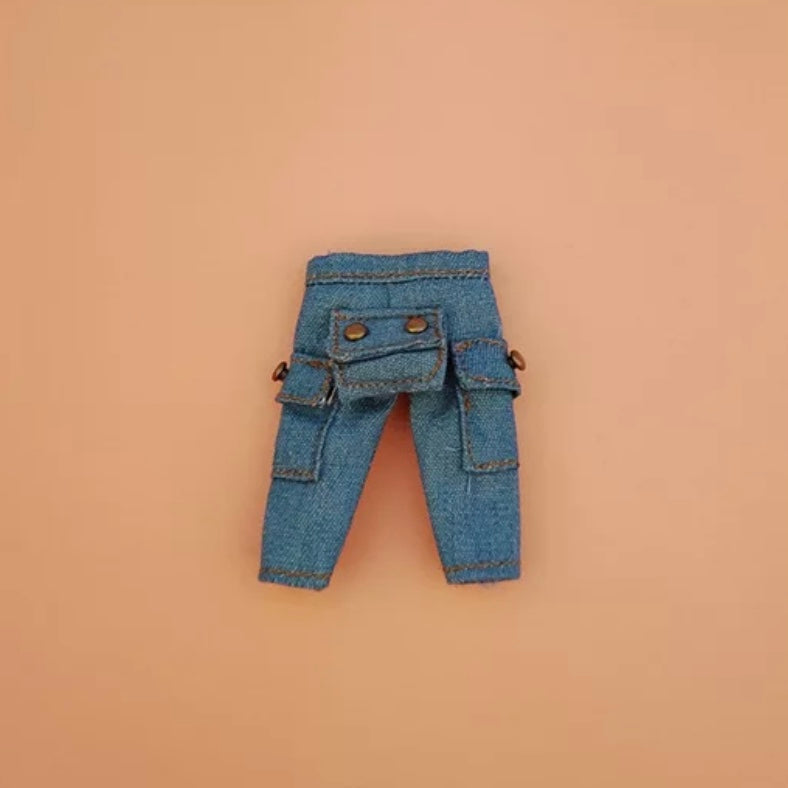 1/12ドール用 バックポケットパンツ