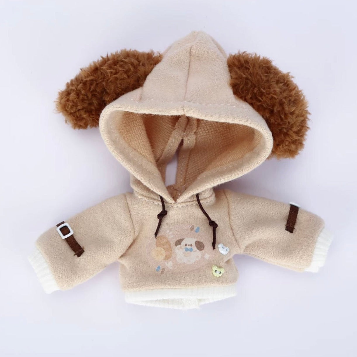 1/12ドール用 ケモ耳パーカー