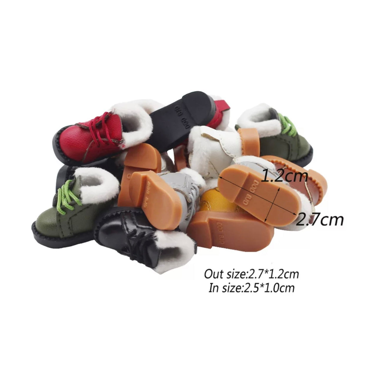 1/12ドール用 ボアブーツ