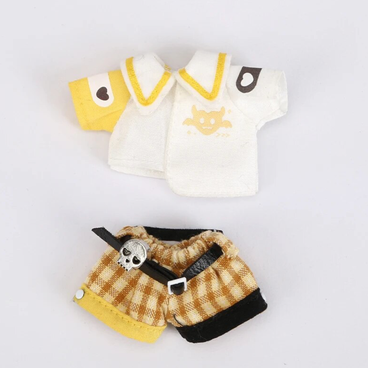 1/12ドール用 小悪魔アシンメトリーセットアップ