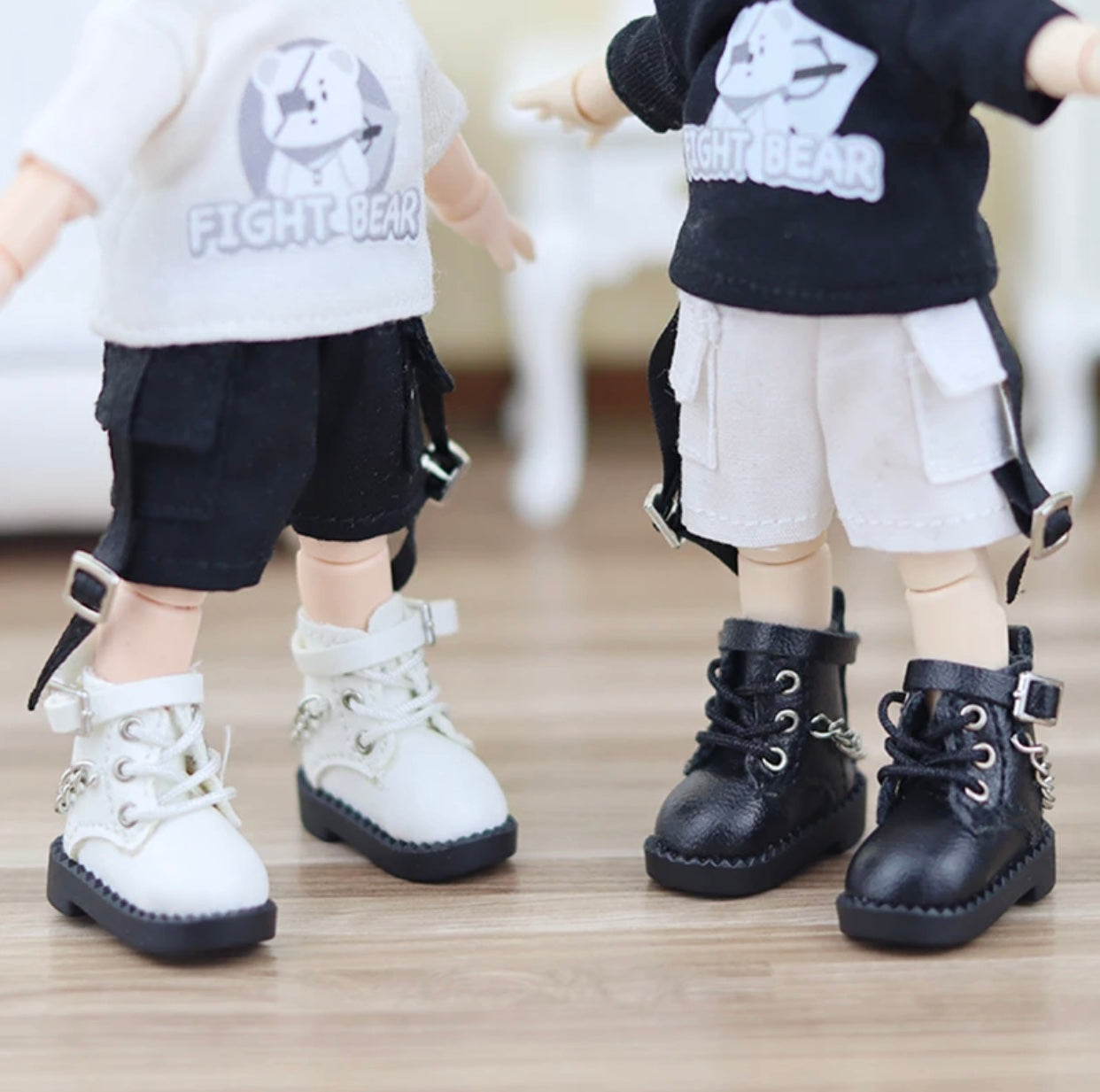 1/12ドール用 サイドベルトパンツ