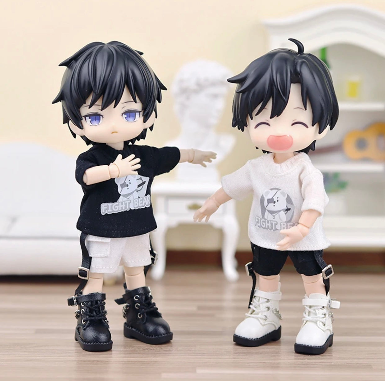 1/12ドール用 サイドベルトパンツ