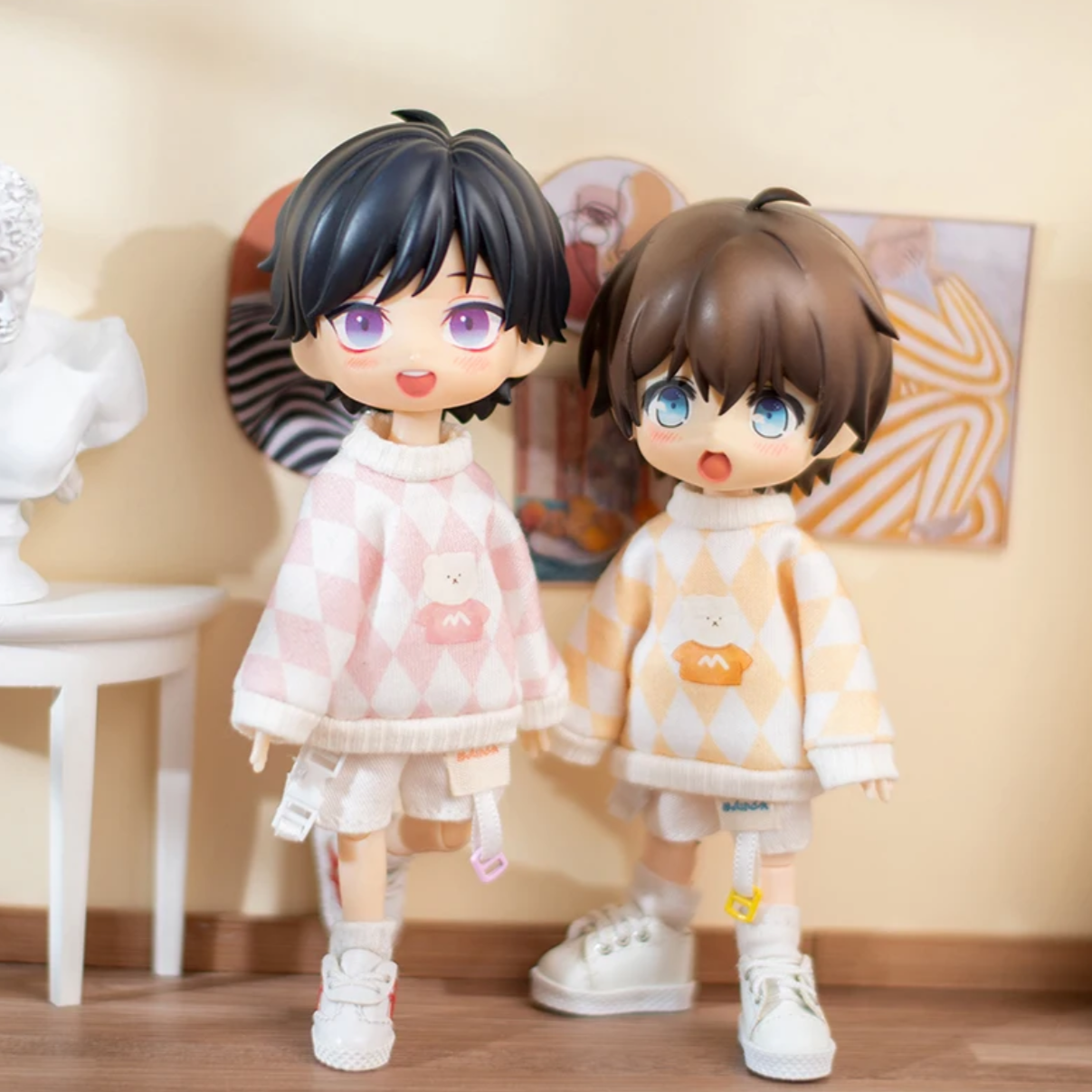 1/12ドール用 パステルゆるシャツ