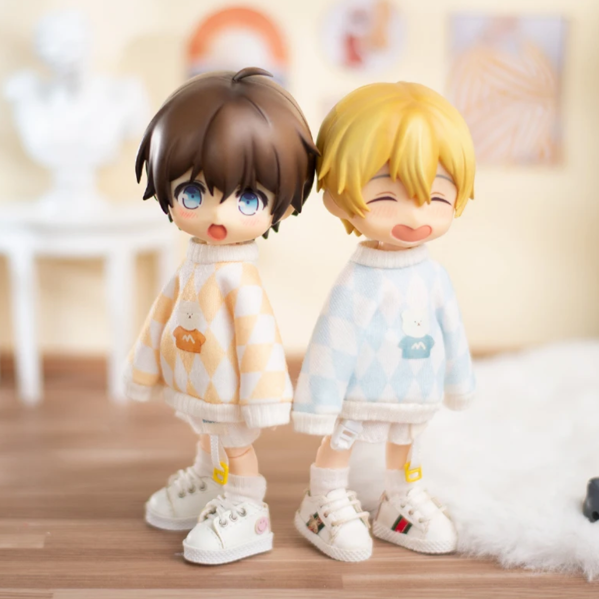 1/12ドール用 パステルゆるシャツ