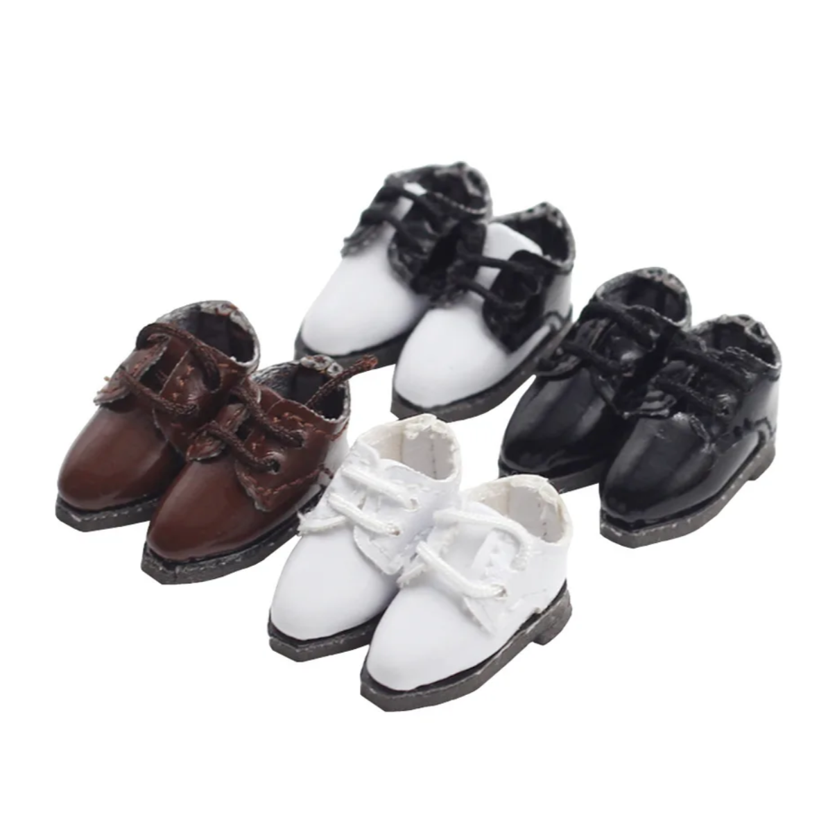 1/12ドール用 オックスフォードシューズ
