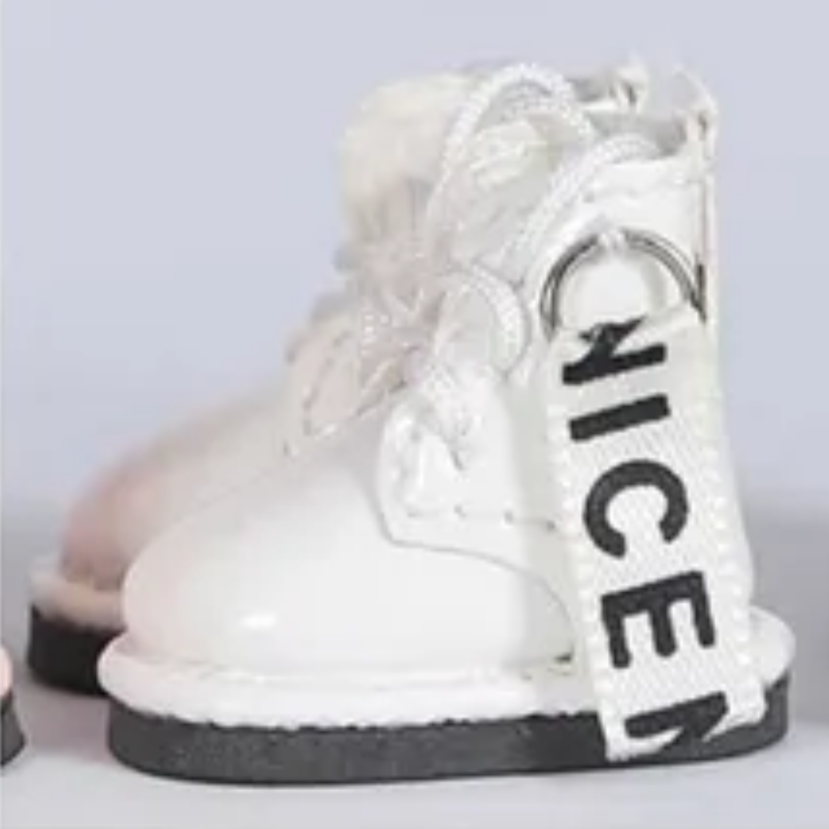 1/12ドール用 エナメル風ブーツ