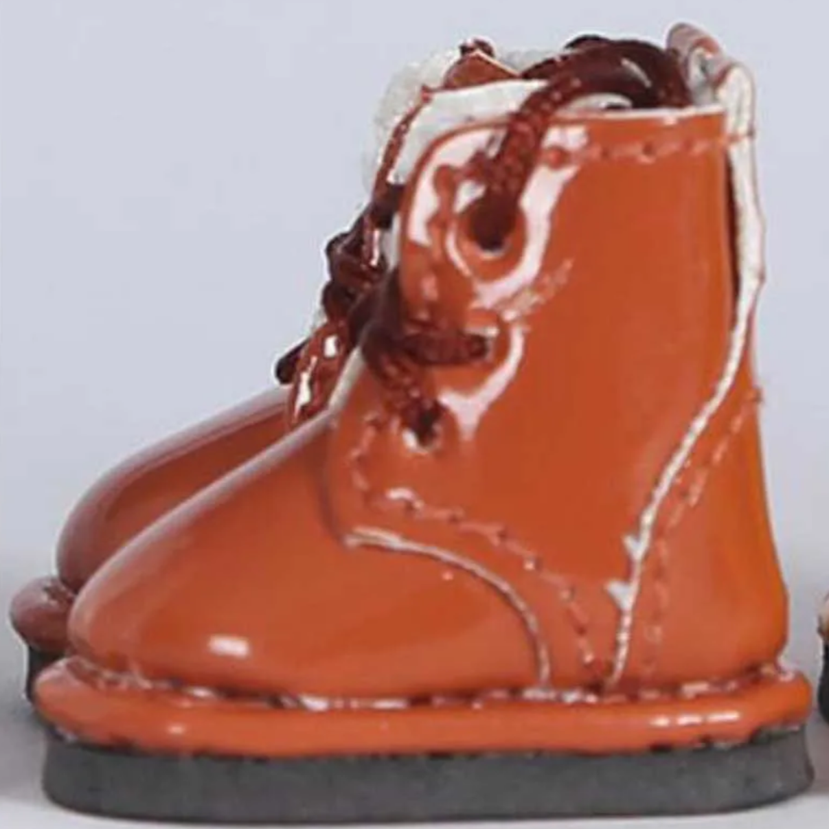 1/12ドール用 エナメル風ブーツ