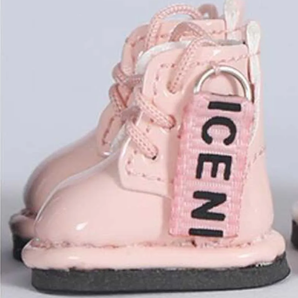 1/12ドール用 エナメル風ブーツ