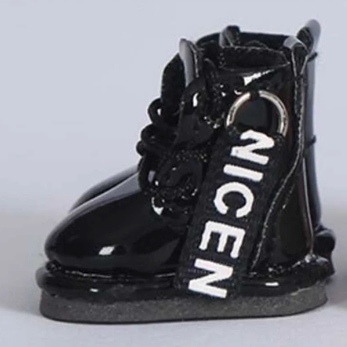 1/12ドール用 エナメル風ブーツ