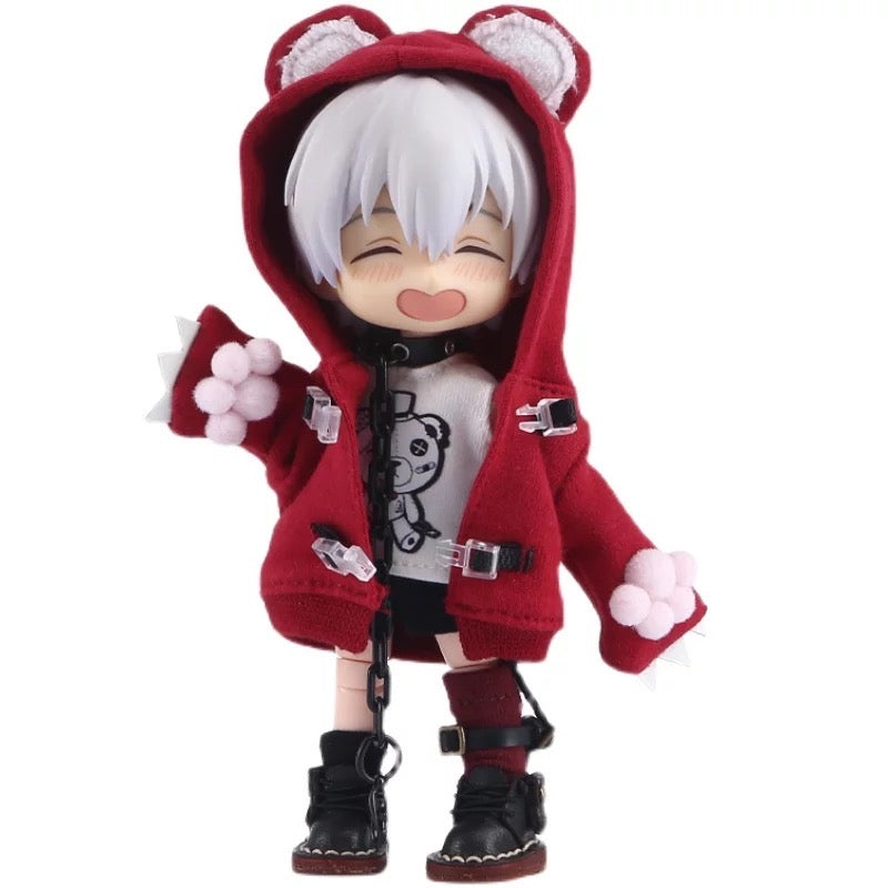 1/12ドール用 クマさんパーカー