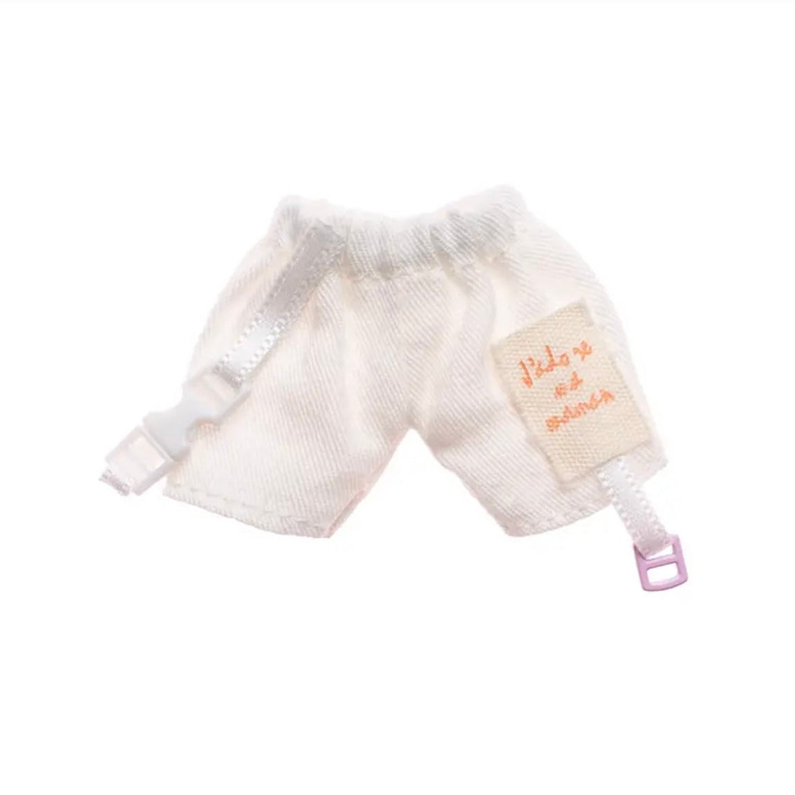 1/12ドール用 ホワイトショートパンツ