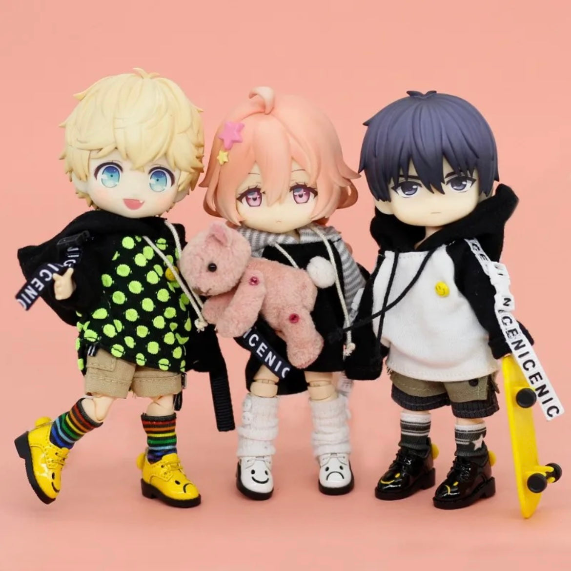 1/12ドール用 ビックシルエットラグランパーカー