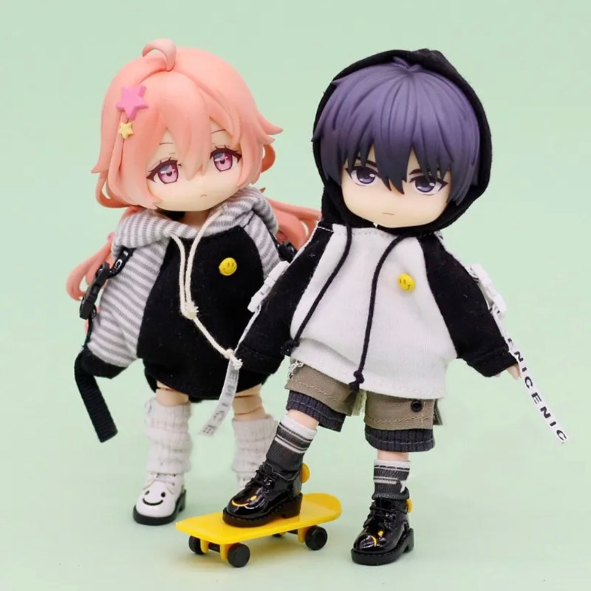 1/12ドール用 ビックシルエットラグランパーカー
