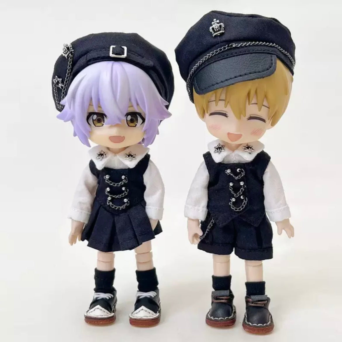 1/12ドール用 キャップ付きセットアップ