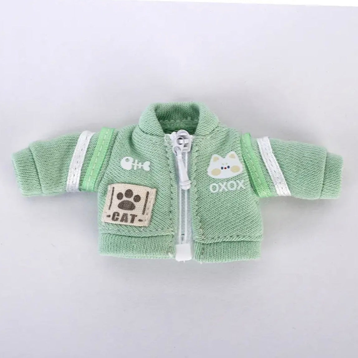 1/12ドール用 猫柄スタジャン